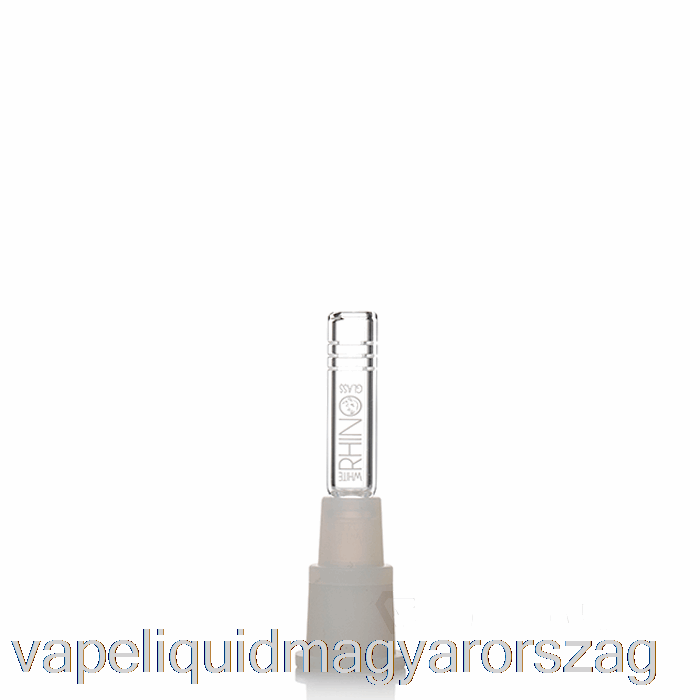 Fehér Orrszarvú Hibrid Alsószárú 3 Hüvelykes Vape Toll